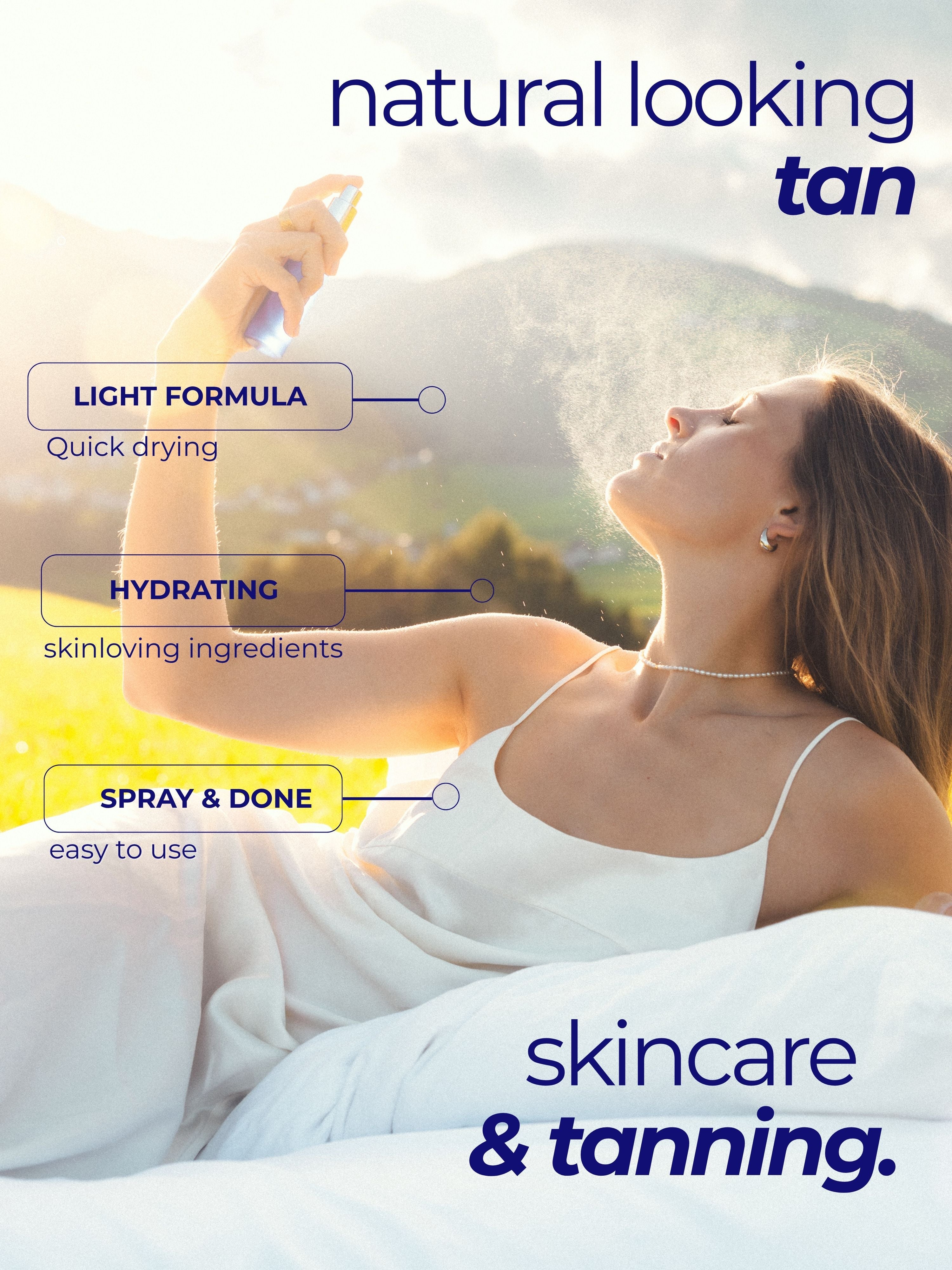 Face mist self-tan