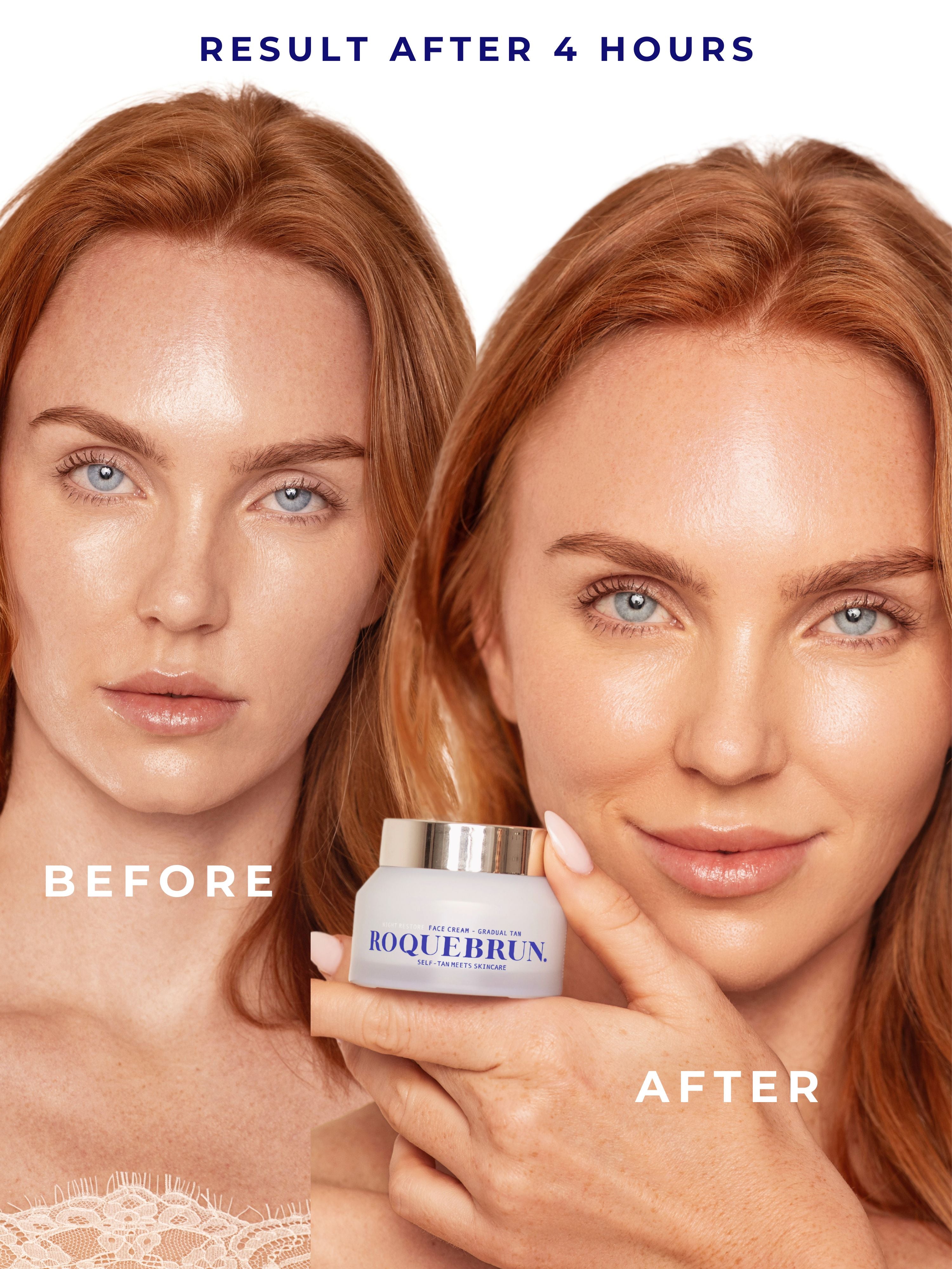 NIGHT RESTORE FACE CREAM GRADUAL TAN