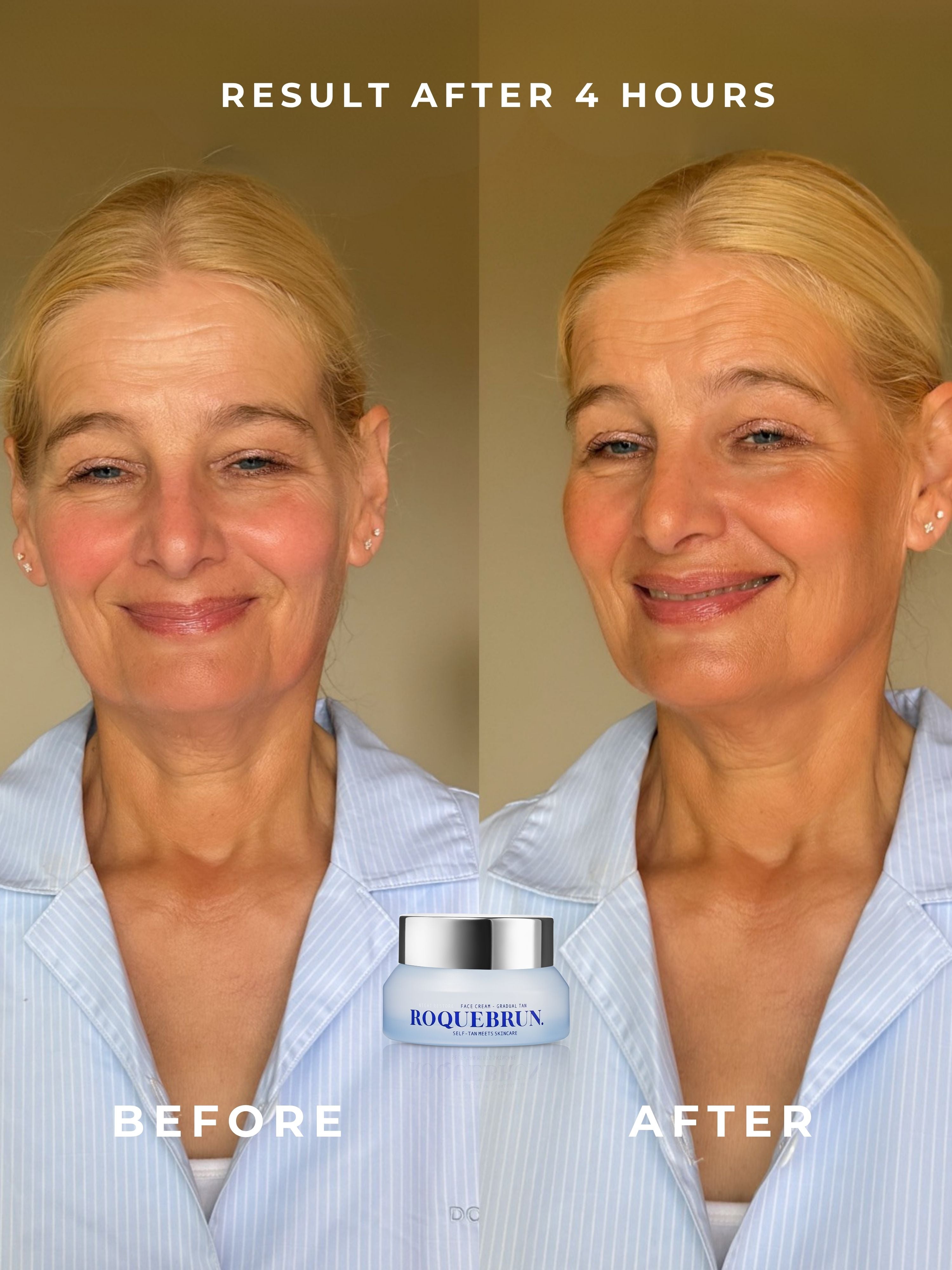 Mini Night restore face cream gradual tan