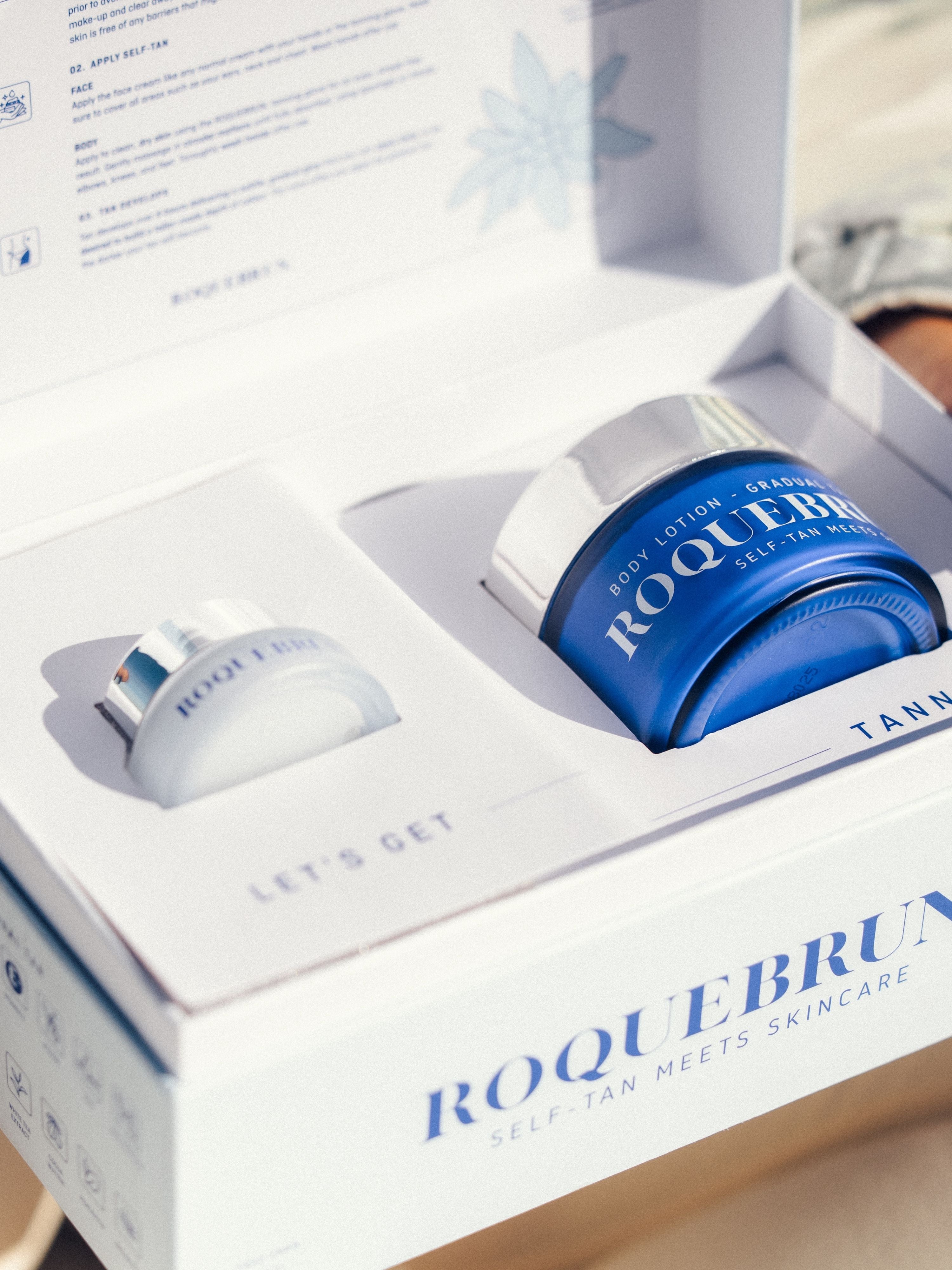 TAN OUT OF TEN: gradual tan mini's