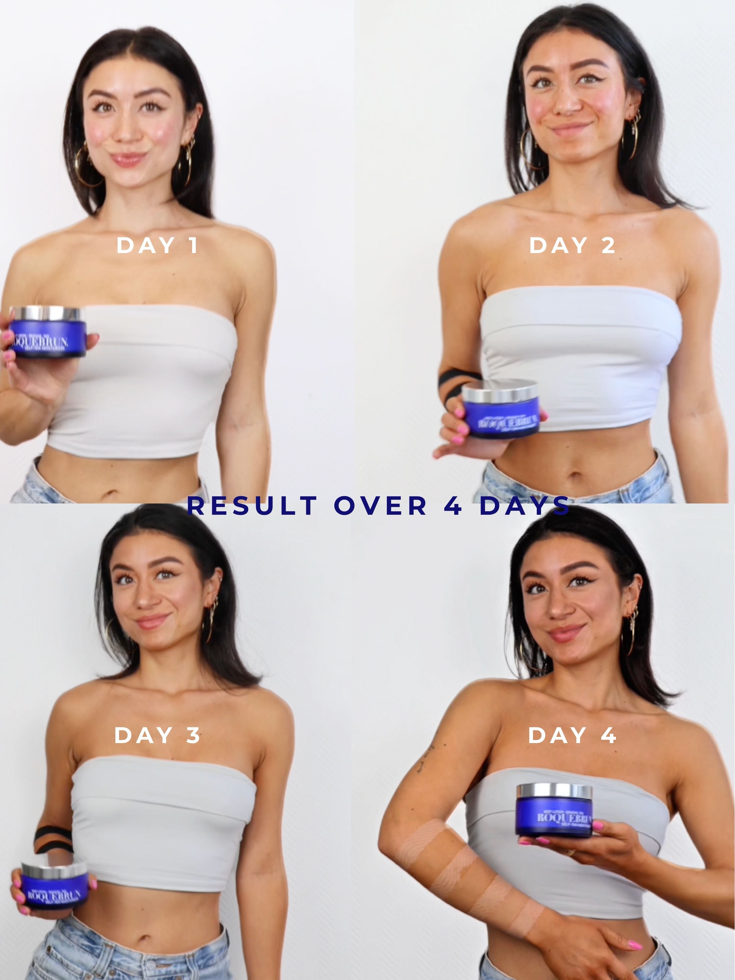 TAN OUT OF TEN: gradual tan mini's