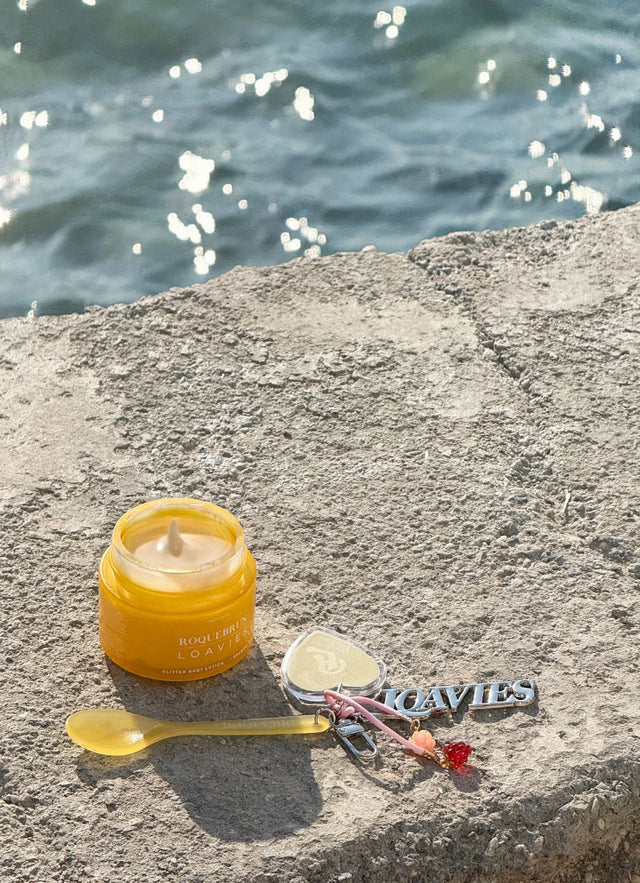 SET: GLITTER GRADUAL TAN x LOAVIES
