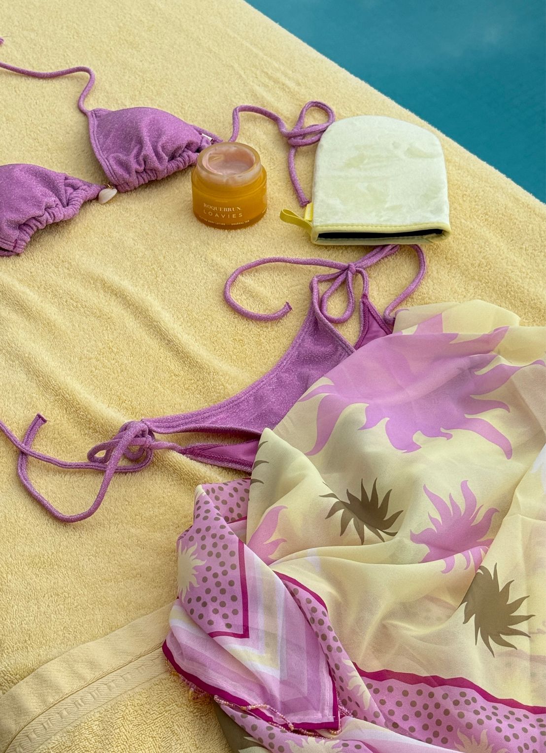 SET: GLITTER GRADUAL TAN x LOAVIES