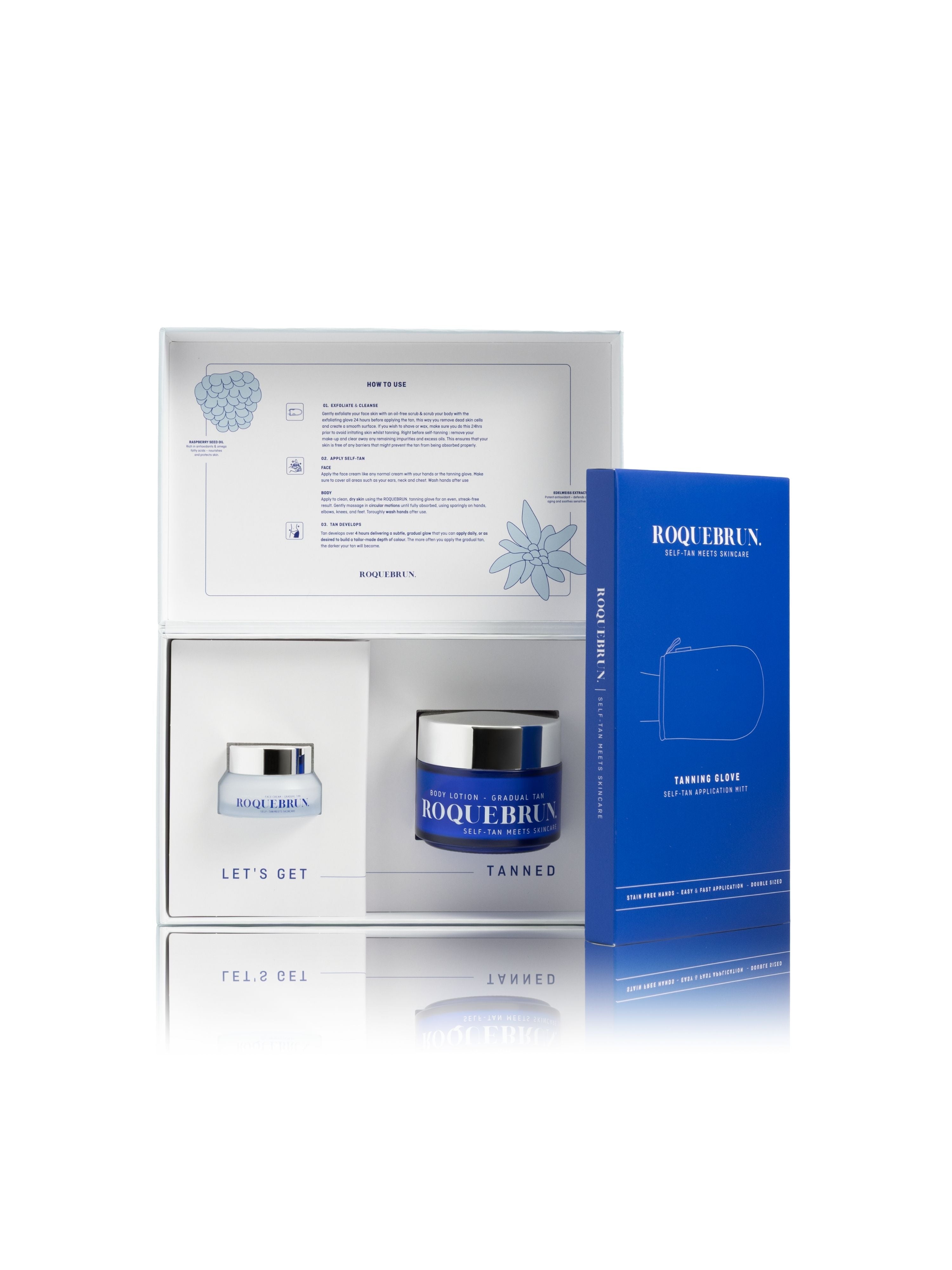 TAN OUT OF TEN: gradual tan mini's