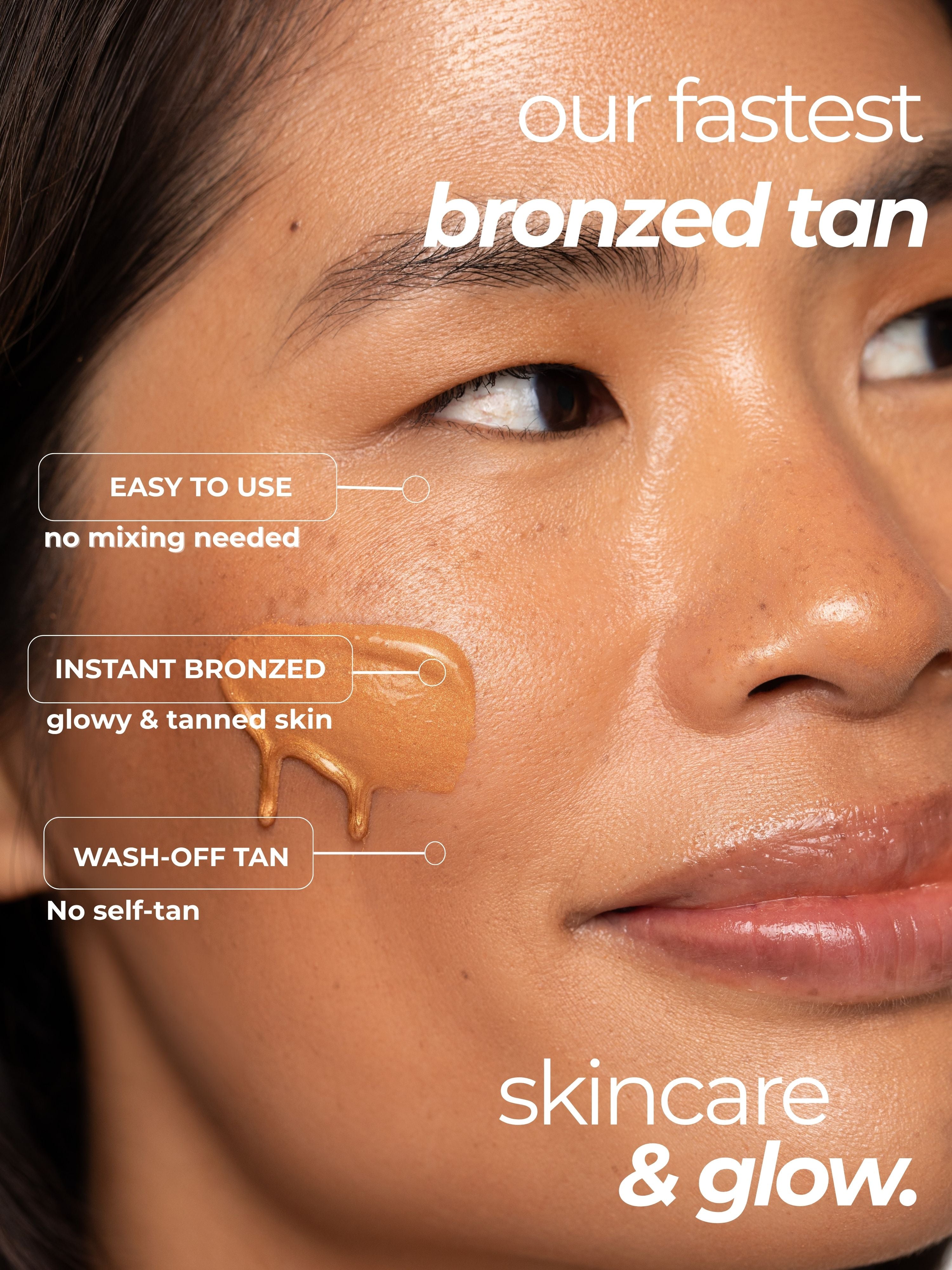 Sofort Bräunendes Gesichtsserum