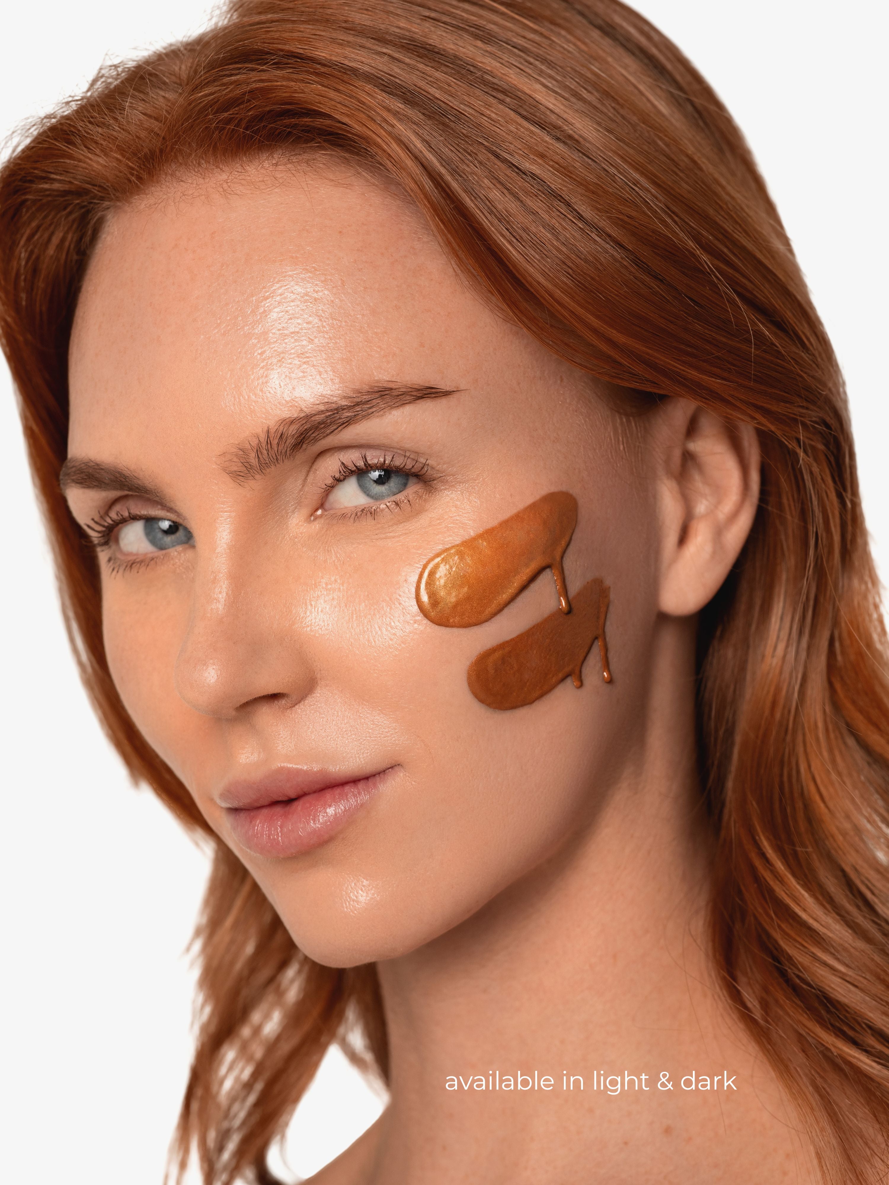 Sofort Bräunendes Gesichtsserum